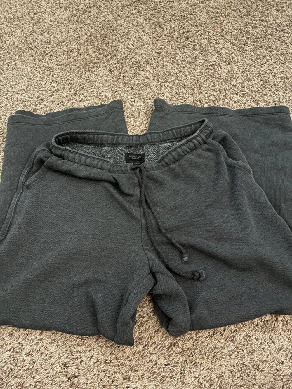 American Eagle Gray Sweatpants Joggers Size M